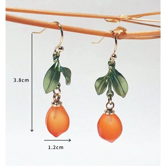 Just Peachy Earrings - Picture 4 of 5